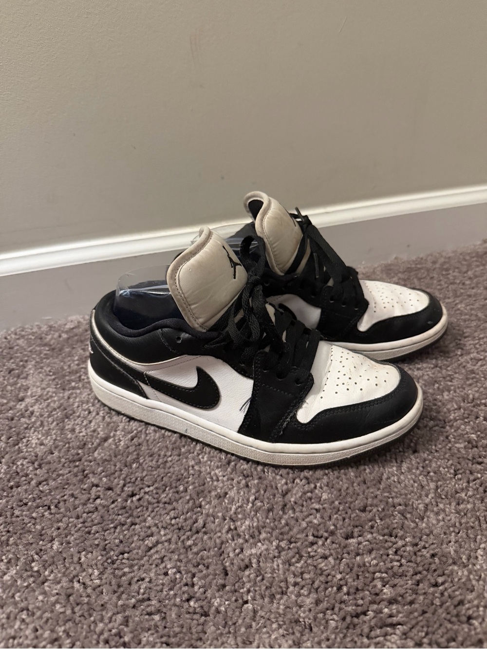 Air Jordan 1 Low Black/ White Panda 7.5